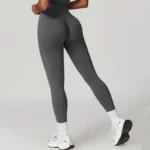 Seamless Activewear Manufacturer Yoga Pants High Waist Scrunch Fitness Leggings