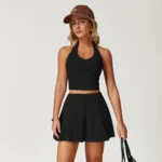Private Label Activewear Manufacturer Wholesale Workout Clothes Custom Tennis Skirts