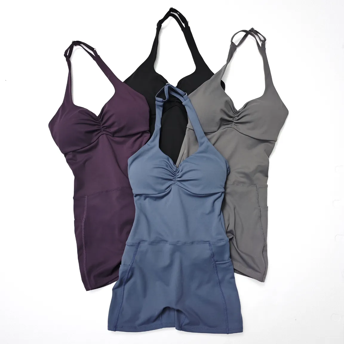 Athletic Clothing Suppliers Bulk Gym Wear Women's Workout Bodysuit