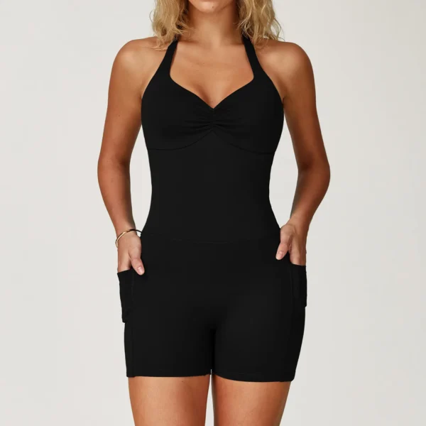 Athletic Clothing Suppliers Bulk Gym Wear Women's Workout Bodysuit
