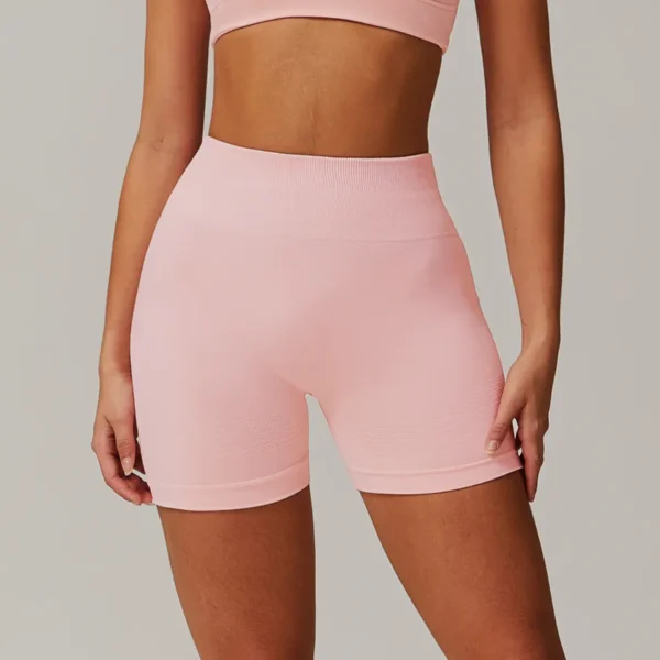 Seamless Activewear Manufacturer Athletic Shorts High Waist Scrunch Gym Shorts