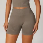 Seamless Activewear Manufacturer Athletic Shorts High Waist Scrunch Gym Shorts