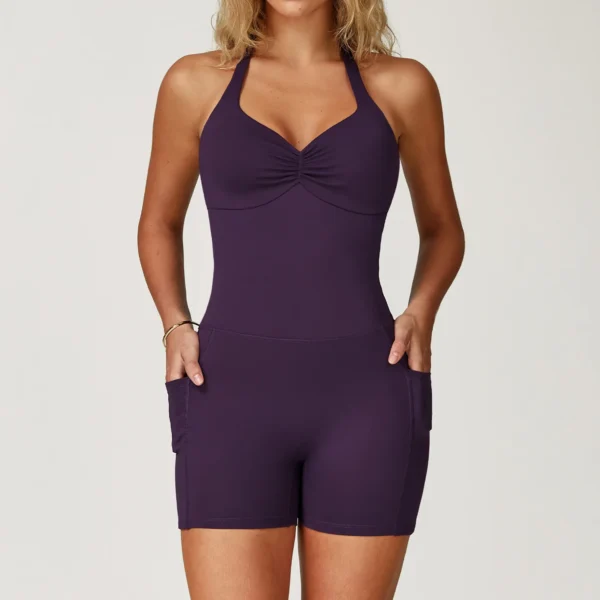 Athletic Clothing Suppliers Bulk Gym Wear Women's Workout Bodysuit