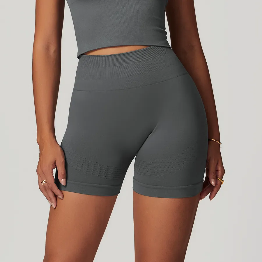 Seamless Activewear Manufacturer Athletic Shorts High Waist Scrunch Gym Shorts