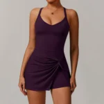 Wholesale Workout Clothing Athletic Jumpsuit Custom Tennis Dress