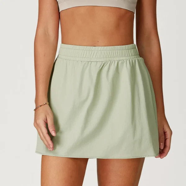 Gym Wear Manufacturers Sun Protection Elastic Waistband Sweat Tennis Skirts athletic clothing manufacturers