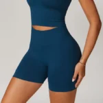 Seamless Activewear Manufacturer Athletic Shorts High Waist Scrunch Gym Shorts