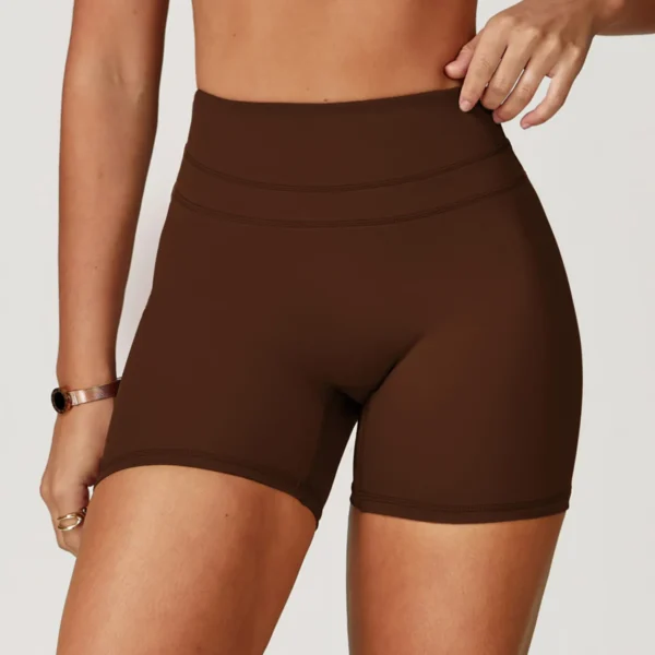 Private Label Workout Clothes Wholesale Gym Shorts High Waist Athletic Shorts In Bulk