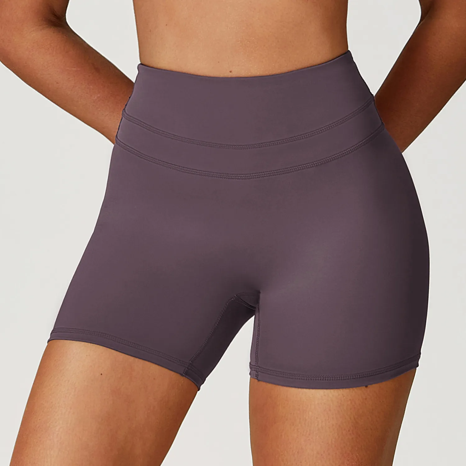 Private Label Workout Clothes Wholesale Gym Shorts High Waist Athletic Shorts In Bulk