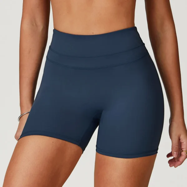 Private Label Workout Clothes Wholesale Gym Shorts High Waist Athletic Shorts In Bulk