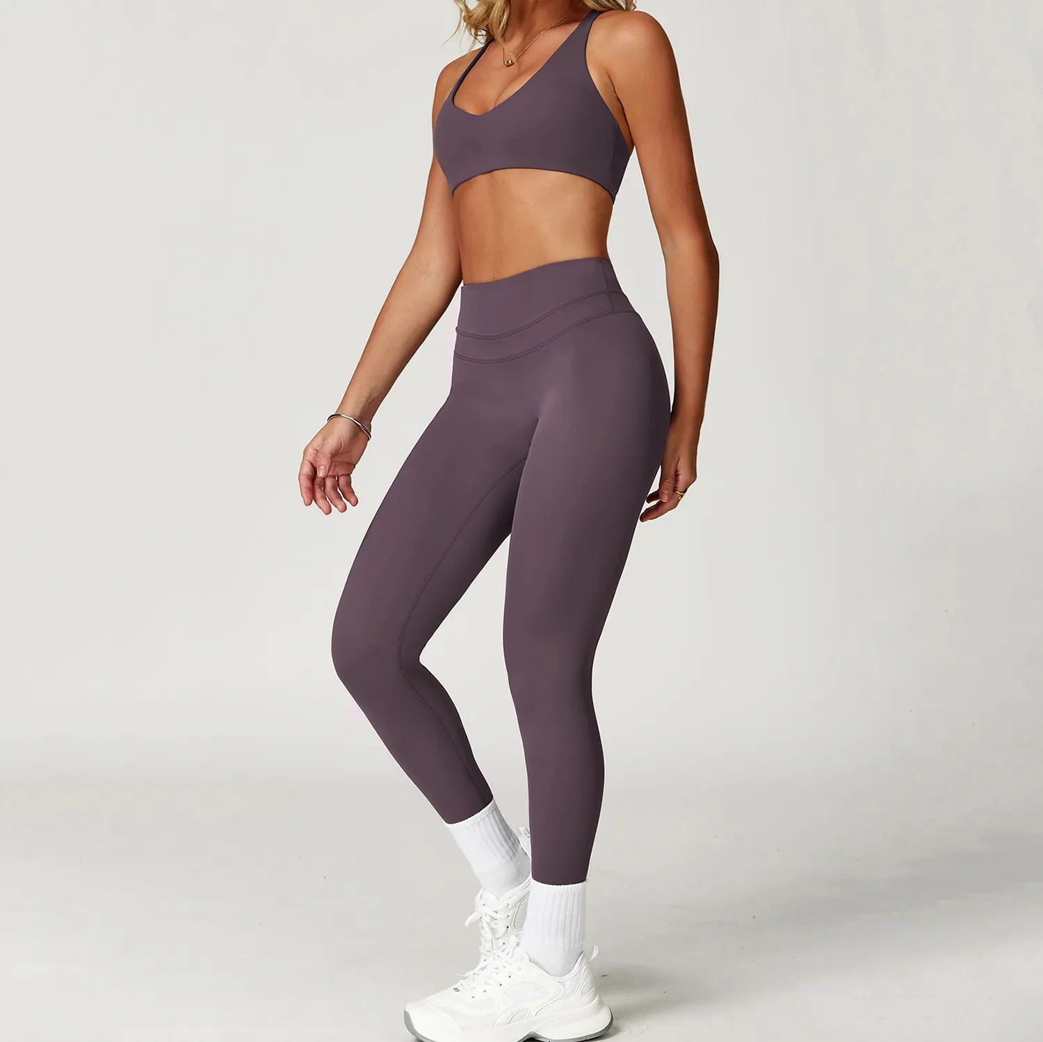 Yoga Clothing Suppliers Wholesale Sportswear High Waist Tummy Control Yoga Leggings