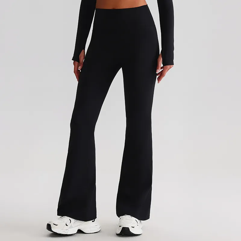 Womens Flare Yoga Pants​ Private Label Sportswear Activewear manufacturers​