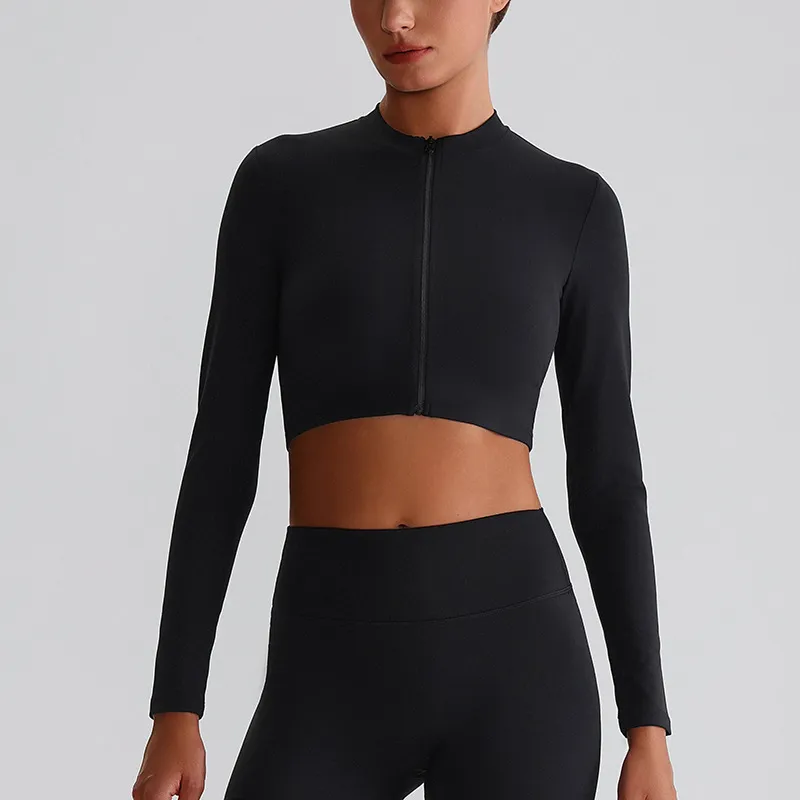 Women's Yoga Jacket Wholesale Workout Clothes Activewear Manufacturers​