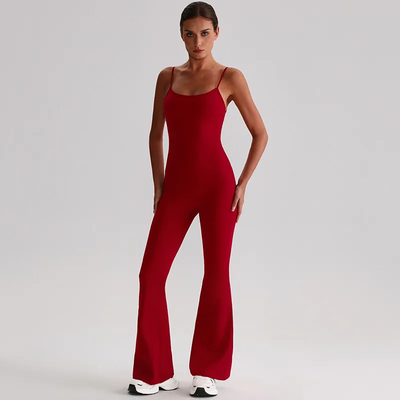 Recycled Fitness Jumpsuit Activewear Manufacturers Fitted Jumpsuit Womens