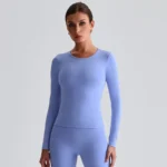 Long Sleeve Yoga Tops Wholesale Activewear Suppliers Sportswear Clothing Manufacturer