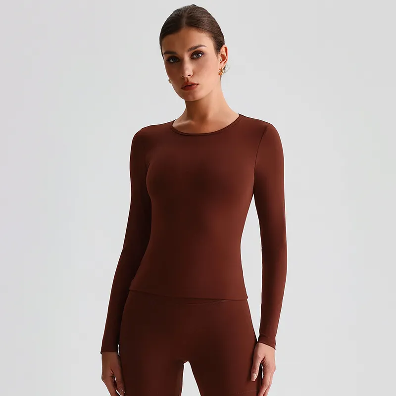 Long Sleeve Yoga Tops Wholesale Activewear Suppliers Sportswear Clothing Manufacturer