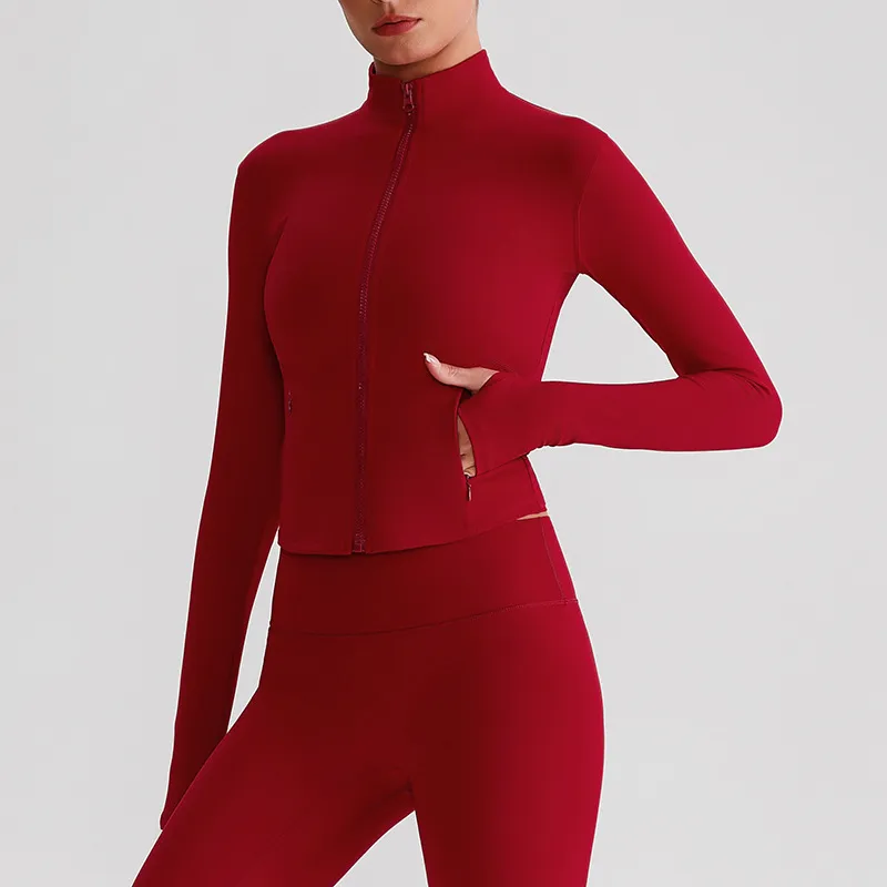 Custom Athletic Jackets Wholesale Activewear Suppliers Lightweight Exercise Jackets