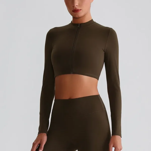 Women's Yoga Jacket Wholesale Workout Clothes Activewear Manufacturers​