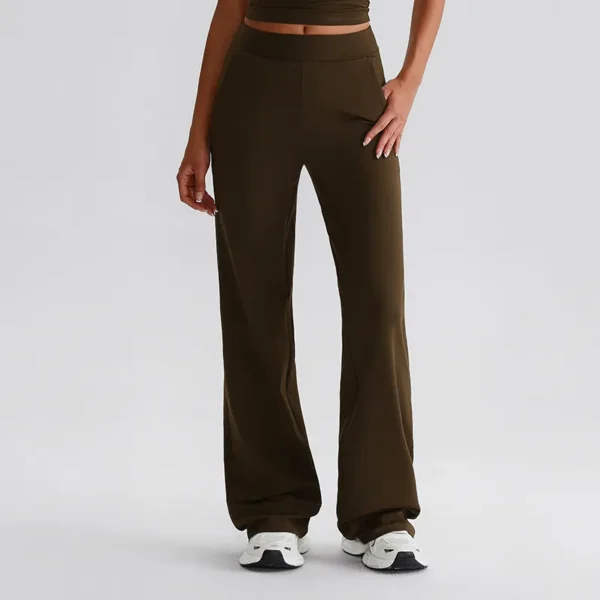 Flare Yoga Pants​ with Pockets Dance Studio Pants Activewear Clothing Manufacturers​