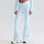 Flare Yoga Pants for Women​ Custom Gym Wear​ Sportswear Manufacturer​