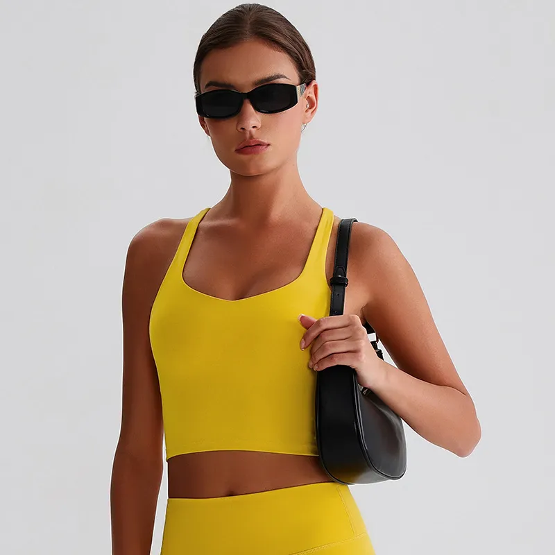 Athletic Tank Tops for Women Medium Support Sports Bra Wholesale Fitness Clothing