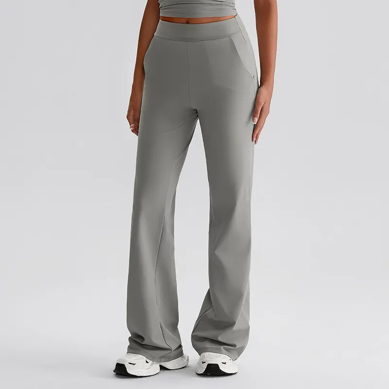 Flare Yoga Pants​ with Pockets Dance Studio Pants Activewear Clothing Manufacturers​
