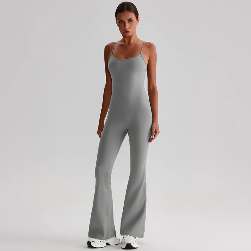 Recycled Fitness Jumpsuit Activewear Manufacturers Fitted Jumpsuit Womens