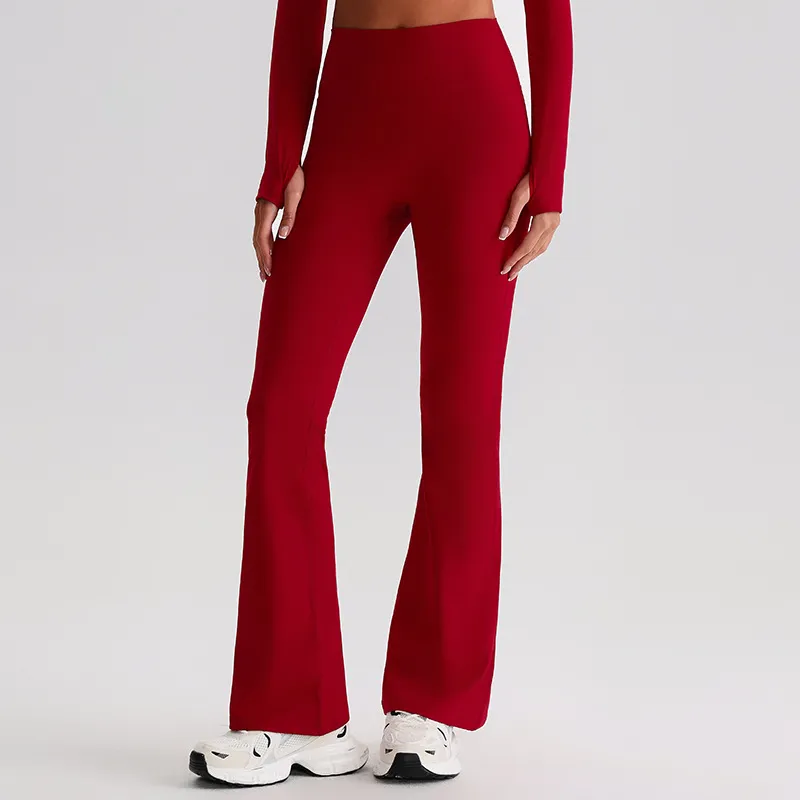 Womens Flare Yoga Pants​ Private Label Sportswear Activewear manufacturers​