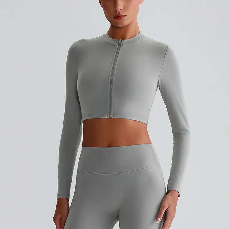 Women's Yoga Jacket Wholesale Workout Clothes Activewear Manufacturers​