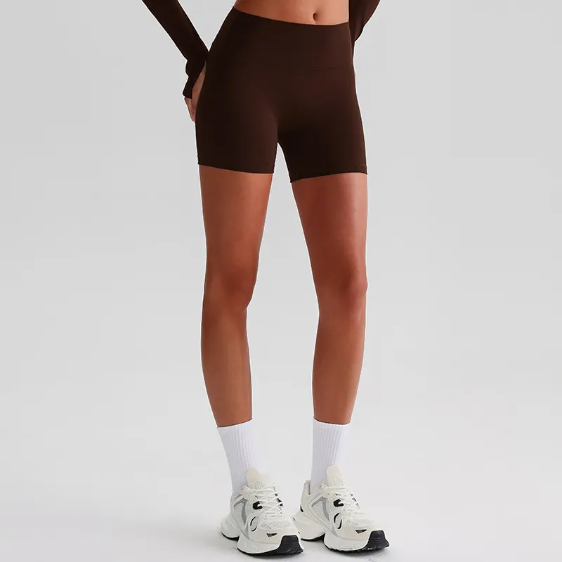 Women's Athletic Shorts​ Custom Gym Wear Manufacturers​ High Waisted Gym Shorts