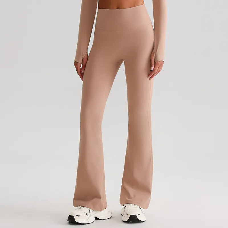 Womens Flare Yoga Pants​ Private Label Sportswear Activewear manufacturers​