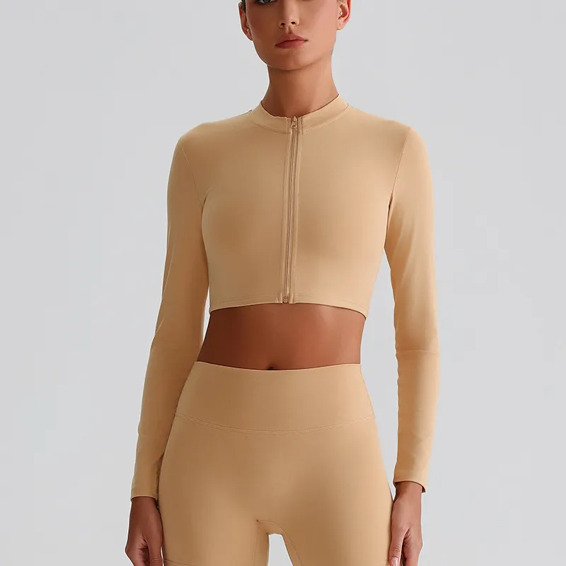 Women's Yoga Jacket Wholesale Workout Clothes Activewear Manufacturers​