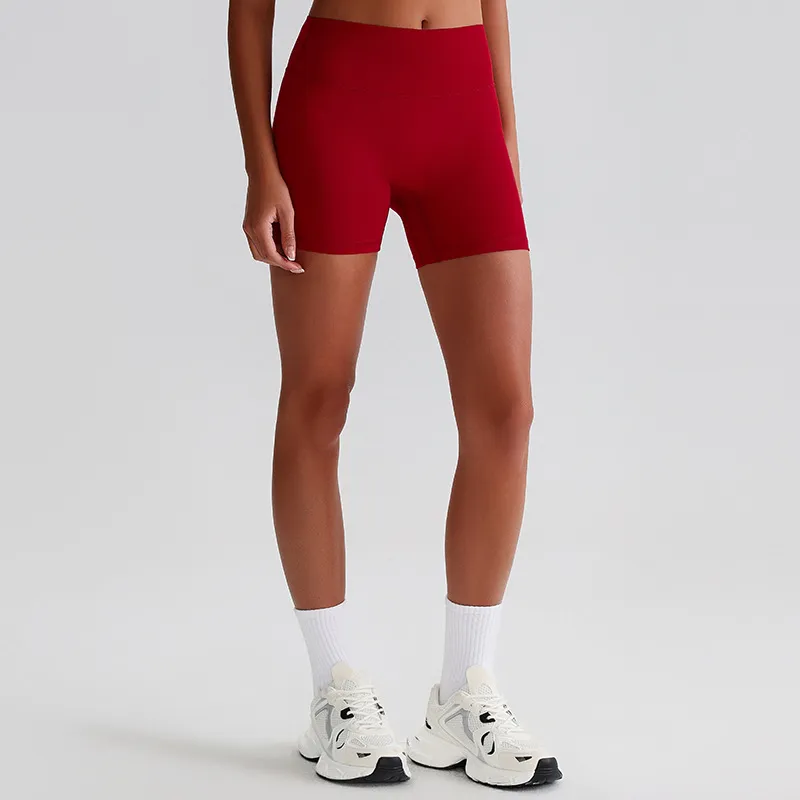 High Waisted Tummy Control Shorts​ Custom Gym Wear Butt lifting Workout Shorts