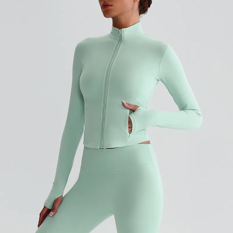 Custom Athletic Jackets Wholesale Activewear Suppliers Lightweight Exercise Jackets