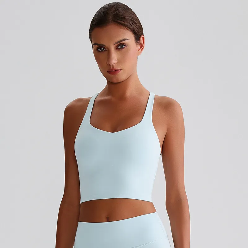 Athletic Tank Tops for Women Medium Support Sports Bra Wholesale Fitness Clothing