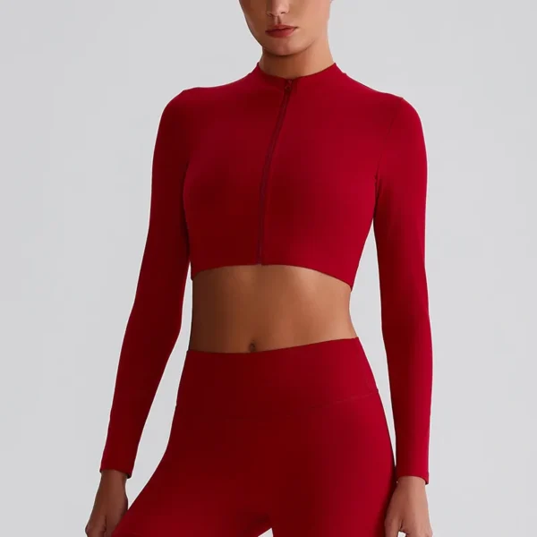 Women's Yoga Jacket Wholesale Workout Clothes Activewear Manufacturers​