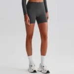 Women's Athletic Shorts​ Custom Gym Wear Manufacturers​ High Waisted Gym Shorts