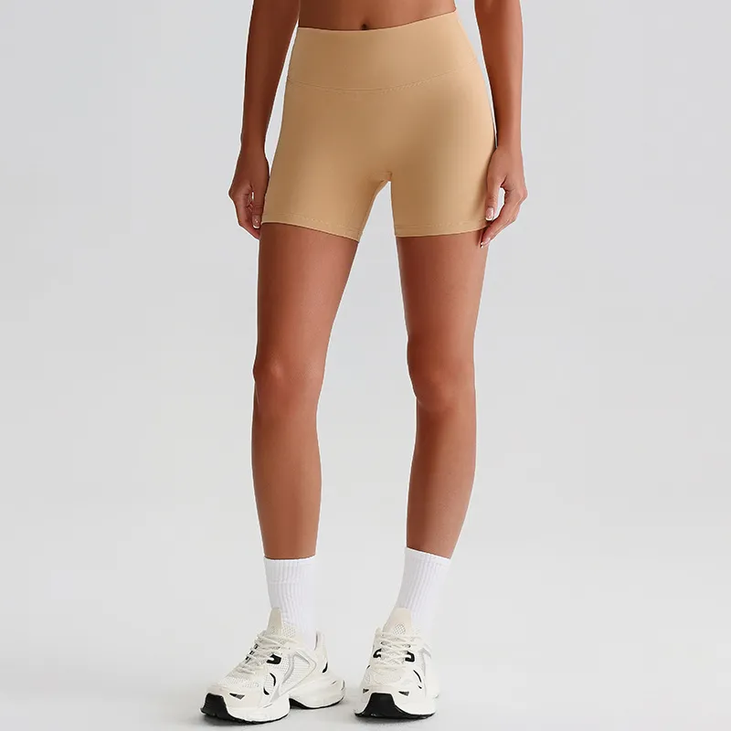 High Waisted Tummy Control Shorts​ Custom Gym Wear Butt lifting Workout Shorts