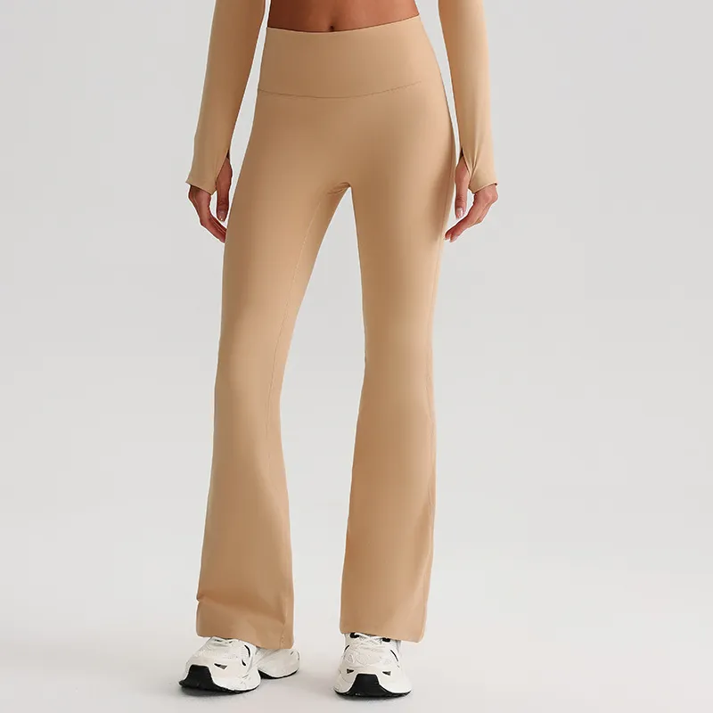 Womens Flare Yoga Pants​ Private Label Sportswear Activewear manufacturers​