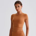 Women Basic Tee Shirts Shorts Sleeve Yoga Top Custom Gym Wear Manufacturers
