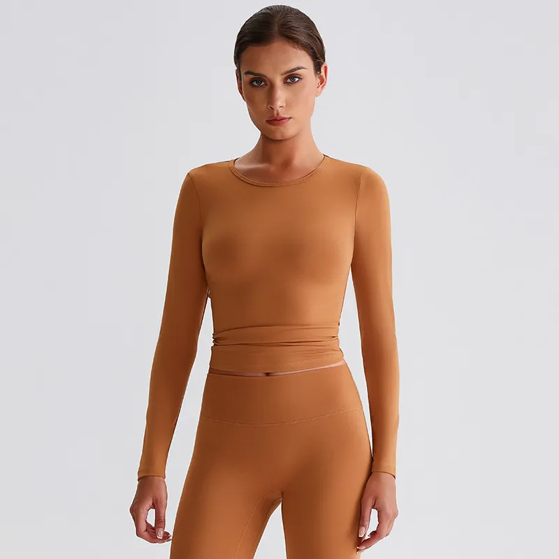 Long Sleeve Yoga Tops Wholesale Activewear Suppliers Sportswear Clothing Manufacturer