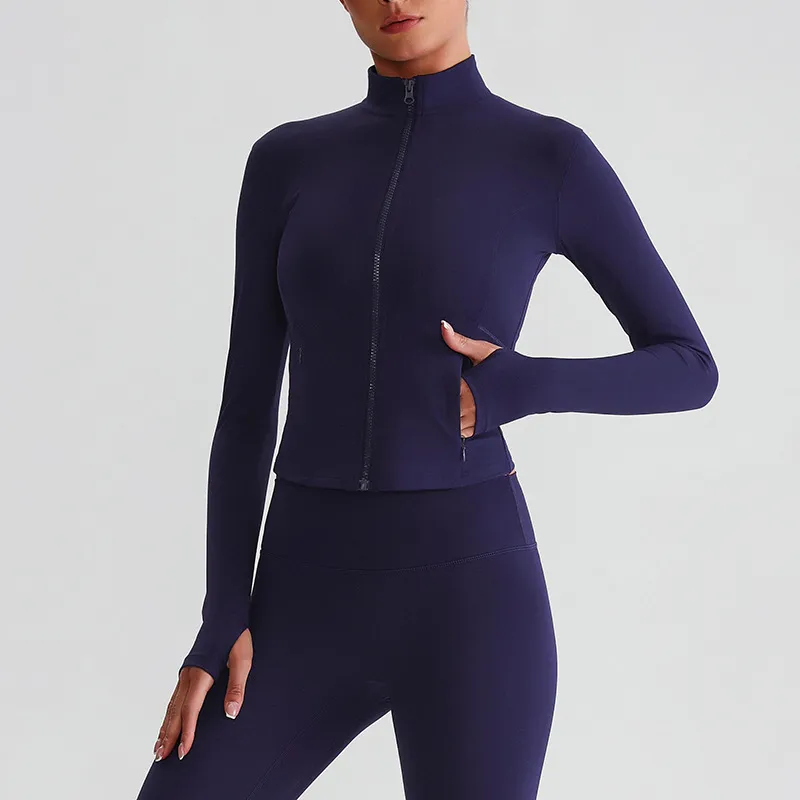 Custom Athletic Jackets Wholesale Activewear Suppliers Lightweight Exercise Jackets