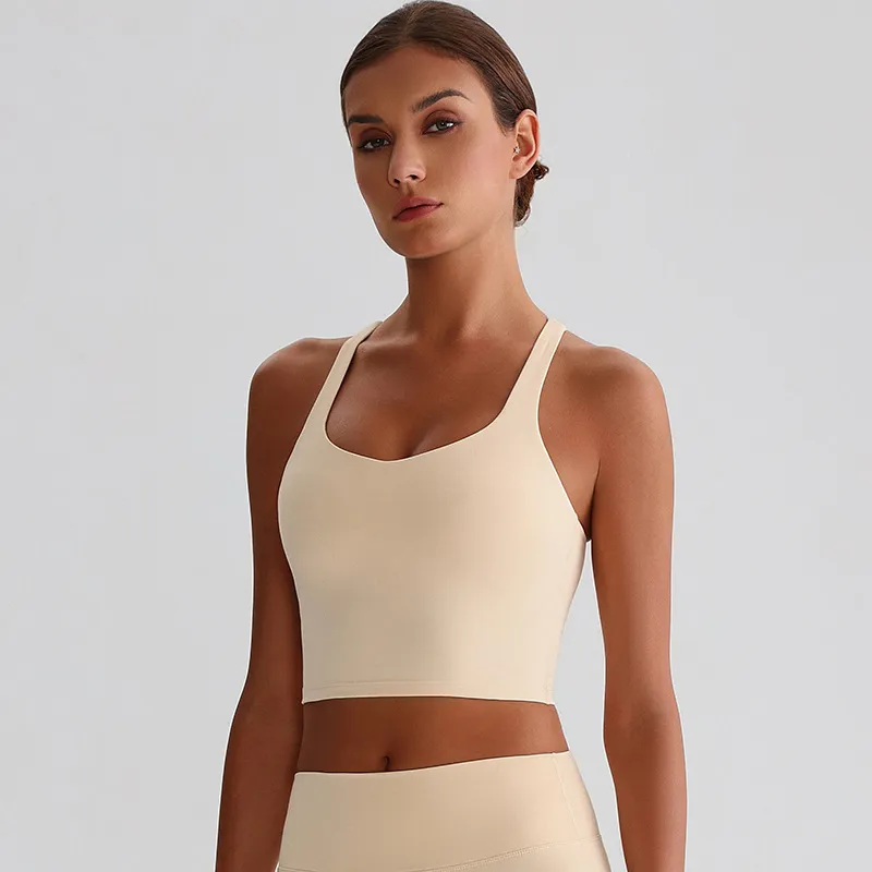 Athletic Tank Tops for Women Medium Support Sports Bra Wholesale Fitness Clothing