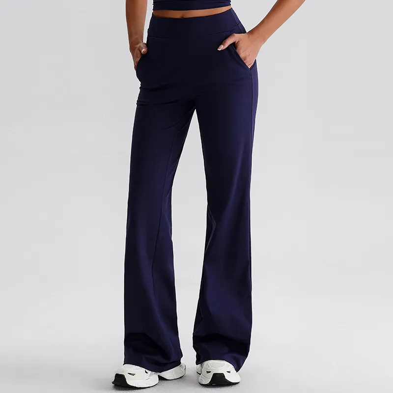 Flare Yoga Pants​ with Pockets Dance Studio Pants Activewear Clothing Manufacturers​