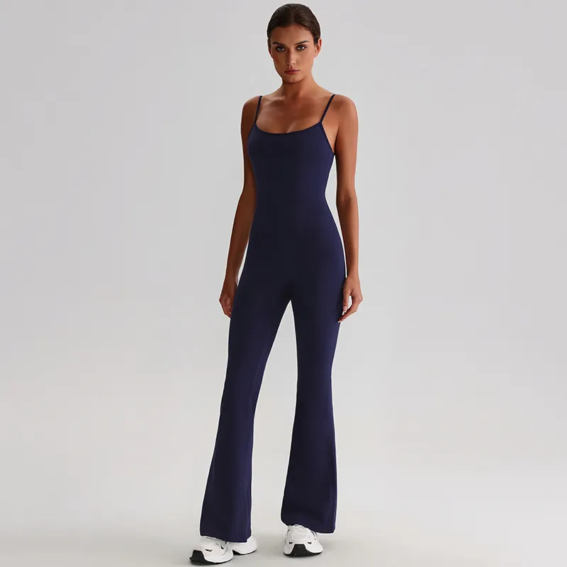 Recycled Fitness Jumpsuit Activewear Manufacturers Fitted Jumpsuit Womens