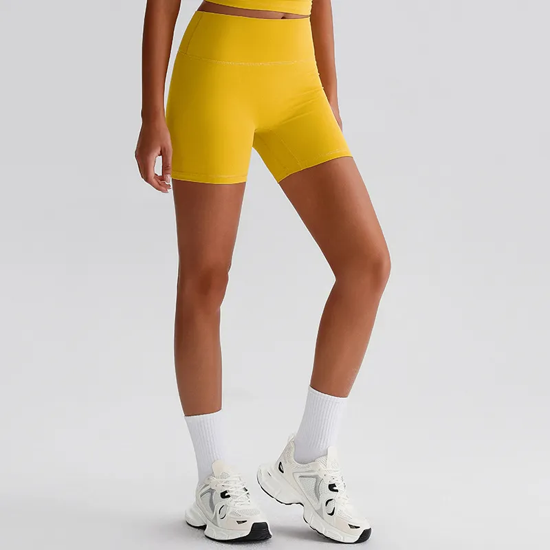 Women's Athletic Shorts​ Custom Gym Wear Manufacturers​ High Waisted Gym Shorts