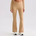 Flare Yoga Pants for Women​ Custom Gym Wear​ Sportswear Manufacturer​