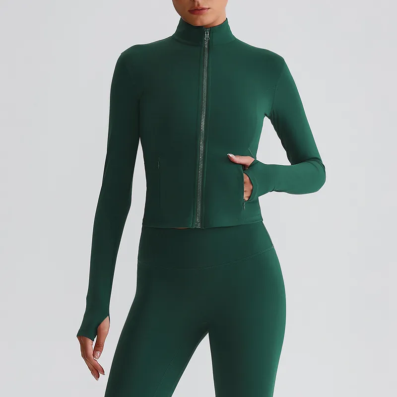 Custom Athletic Jackets Wholesale Activewear Suppliers Lightweight Exercise Jackets