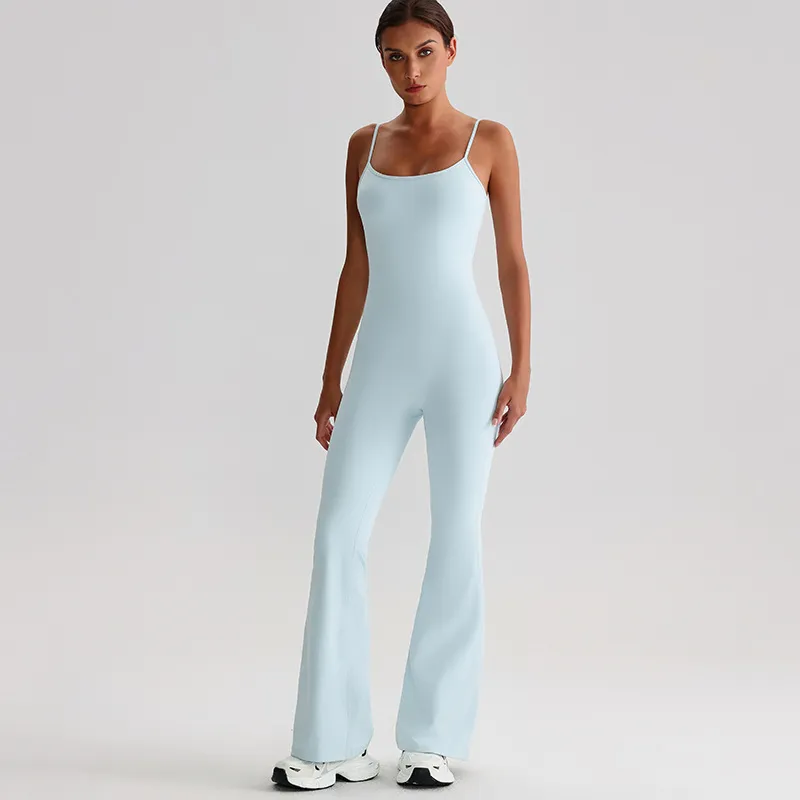 Recycled Fitness Jumpsuit Activewear Manufacturers Fitted Jumpsuit Womens