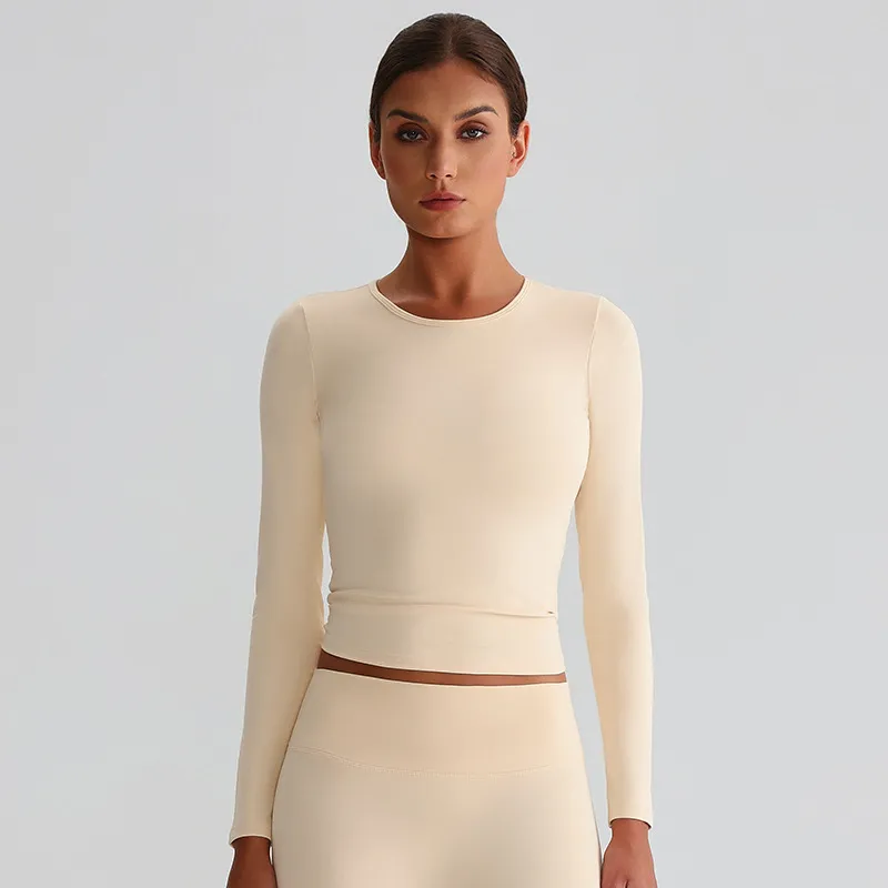 Long Sleeve Yoga Tops Wholesale Activewear Suppliers Sportswear Clothing Manufacturer